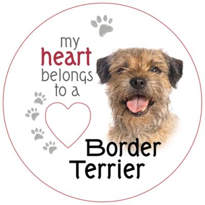 Border Terrier Piece of My Heart Magnet