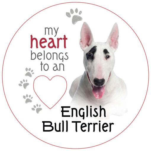 Bull Terrier Piece of My Heart Magnet