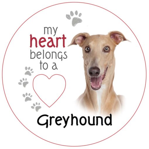 Greyhound Piece of My Heart Magnet