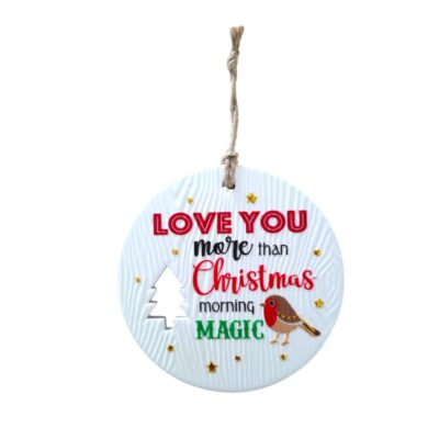 Love Christmas Wishes Plaque