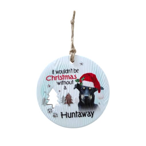 Huntaway Christmas Wishes Plaque