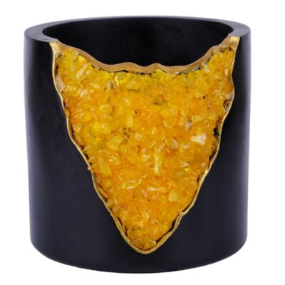 Citrine Crystal Planter 4" SALE
