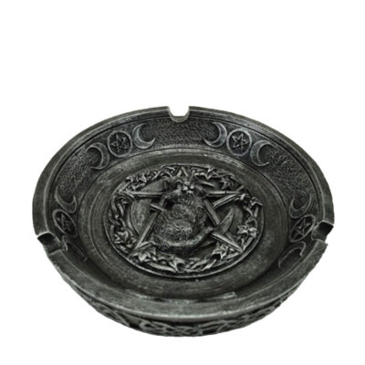 Black Cat Incense Holder and Ashtray CLEARANCE
