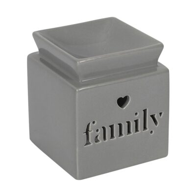 Grey Family Cut Out Oil Burner CLEARANCE