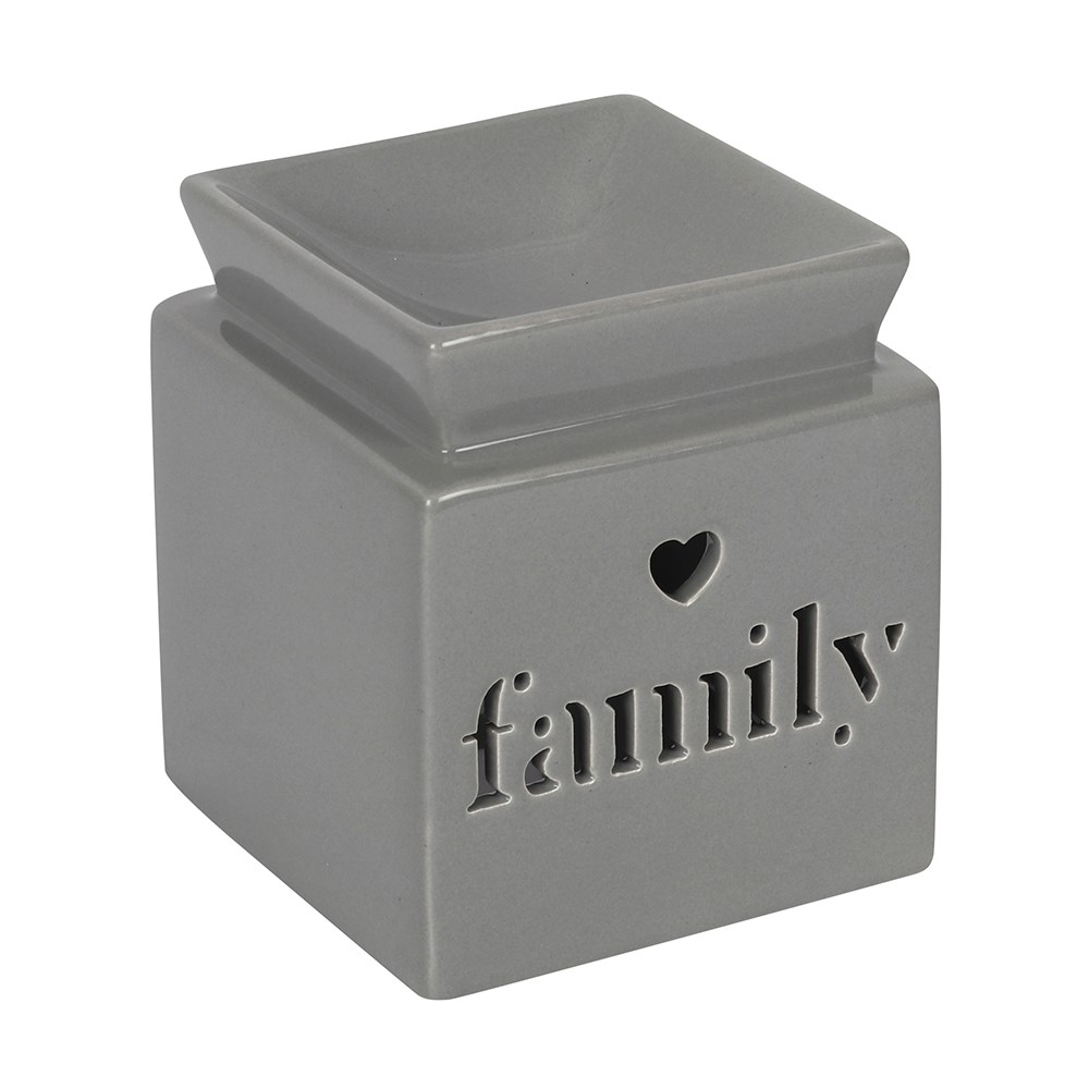 Grey Family Cut Out Oil Burner CLEARANCE - Image 2