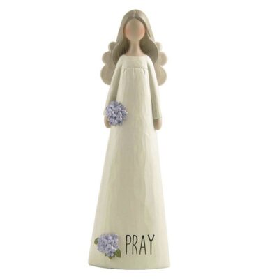 Pray Angel Figurine 18.5cm CLEARANCE
