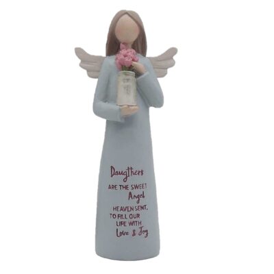 Flower Angel Figurine 12.5cm Daughters CLEARANCE