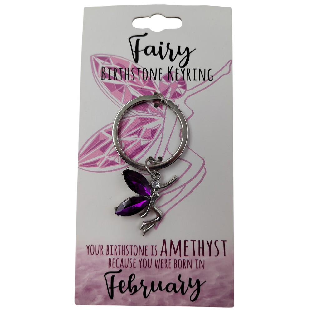 February Fairy Keyring