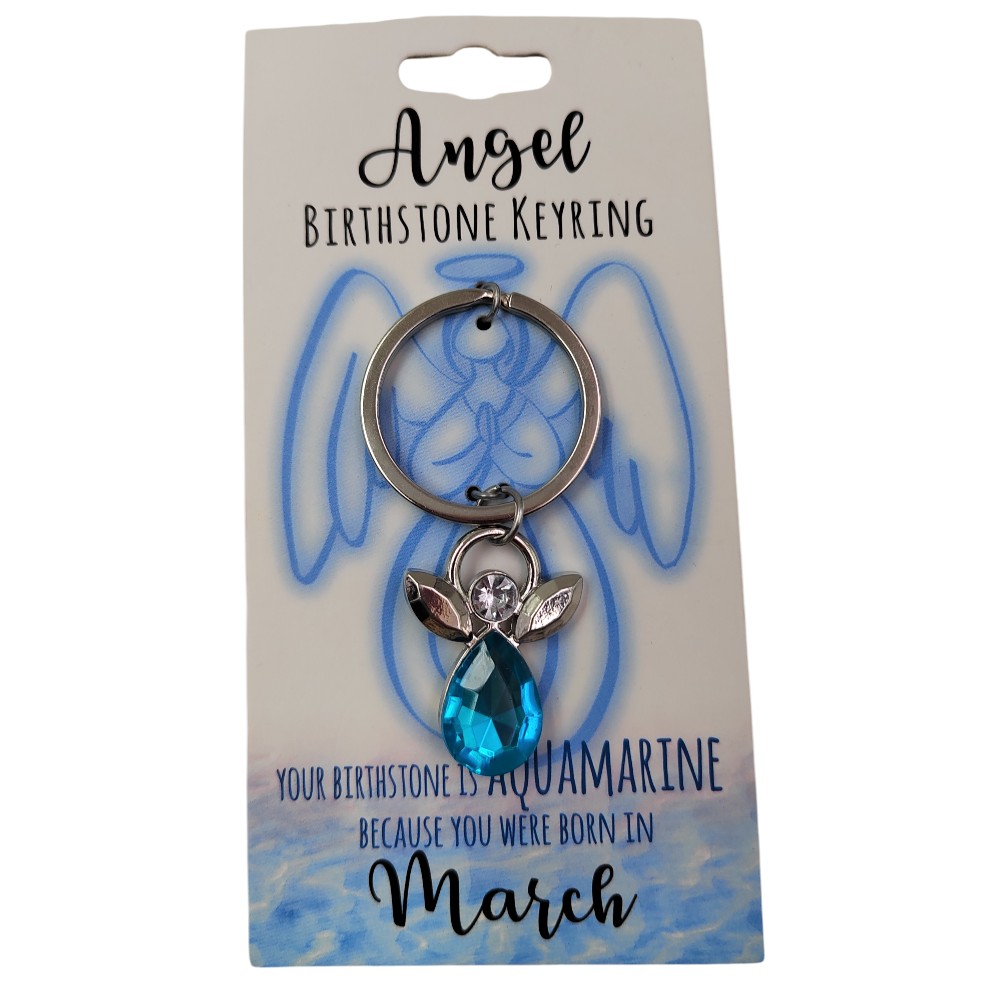 March Angel Keyring