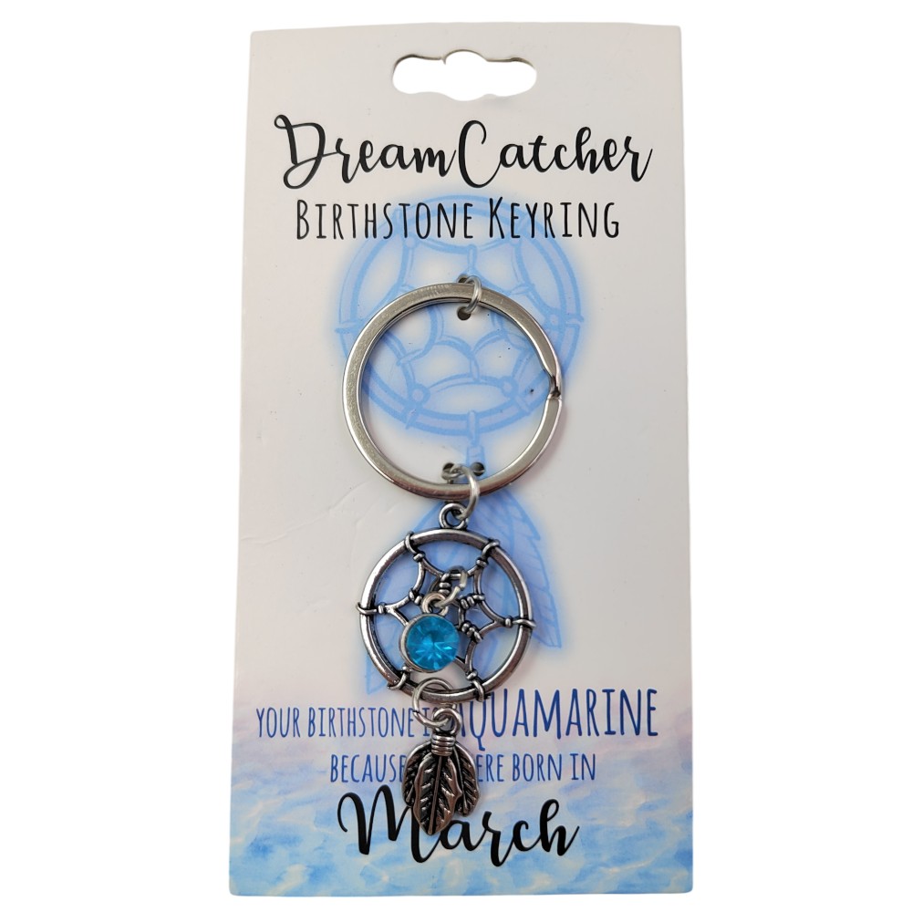 March Dreamcatcher Keyring