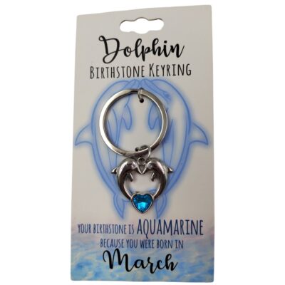 March Dolphin Keyring