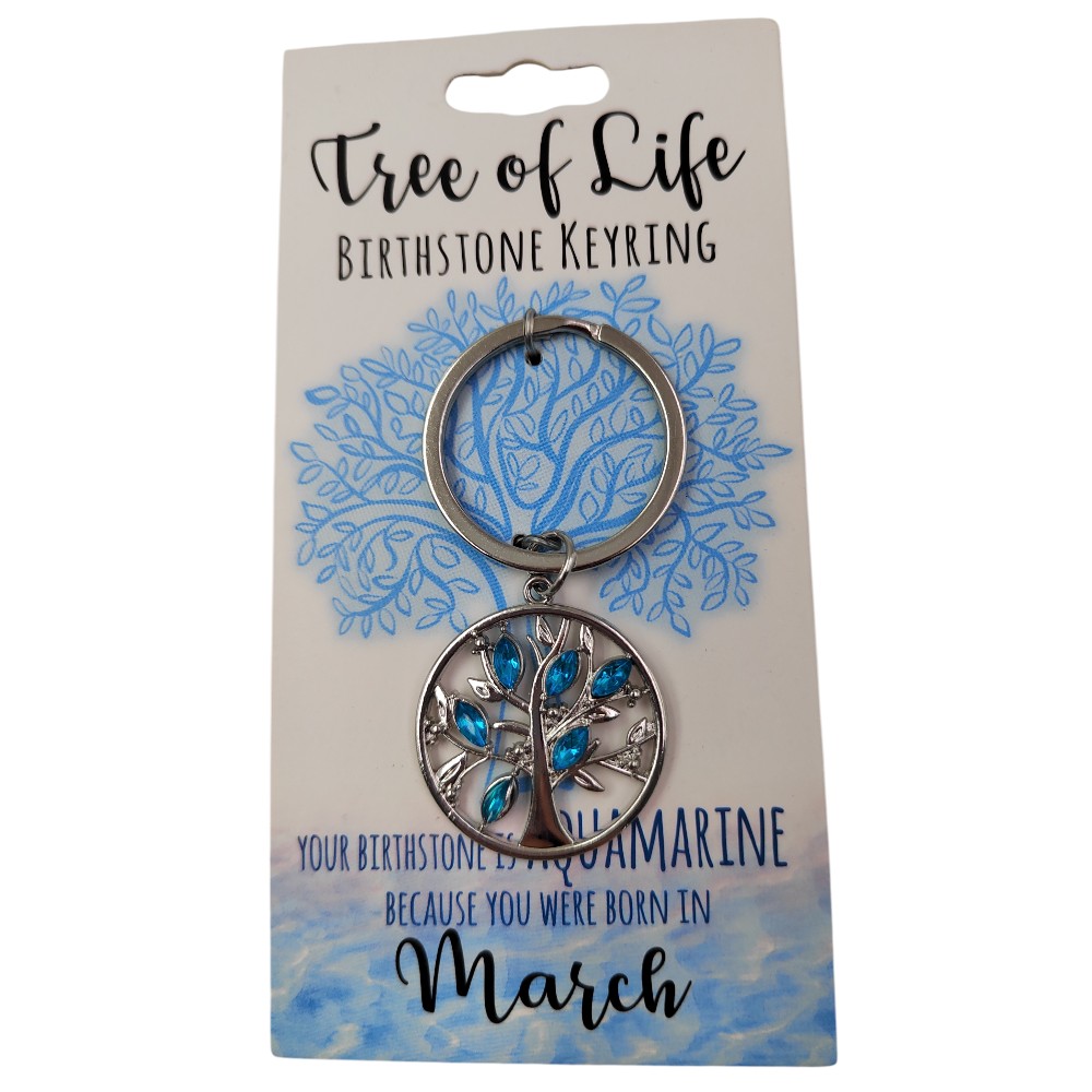 March Tree Of Life Keyring