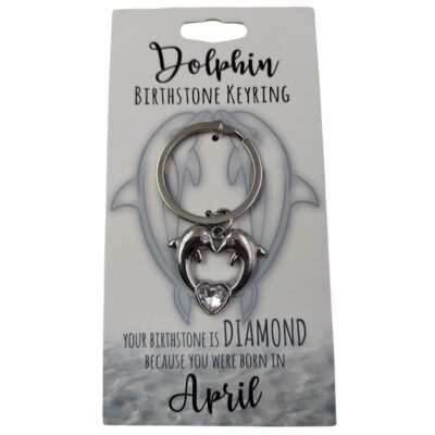 April Dolphin Keyring