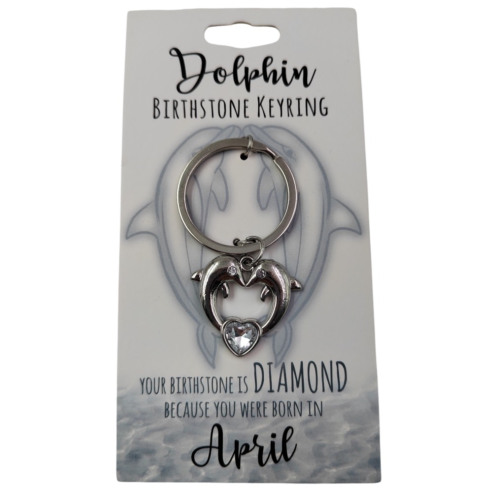 April Dolphin Keyring
