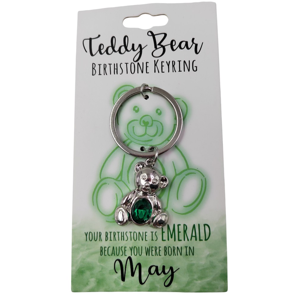 May Teddy Bear Keyring