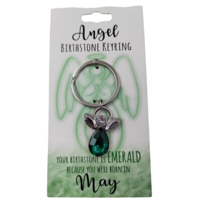 May Angel Keyring