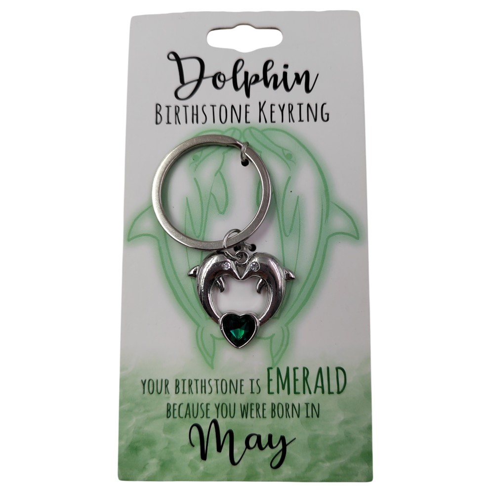 May Dolphin Keyring