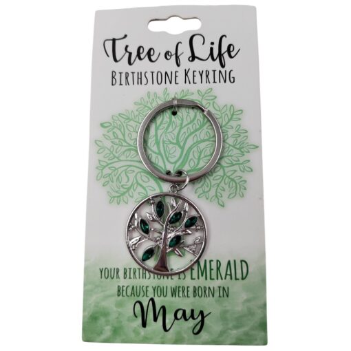 May Tree Keychain May Tree Of Life Keyring - Deja Vu