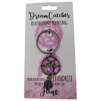 June Dreamcatcher Keyring