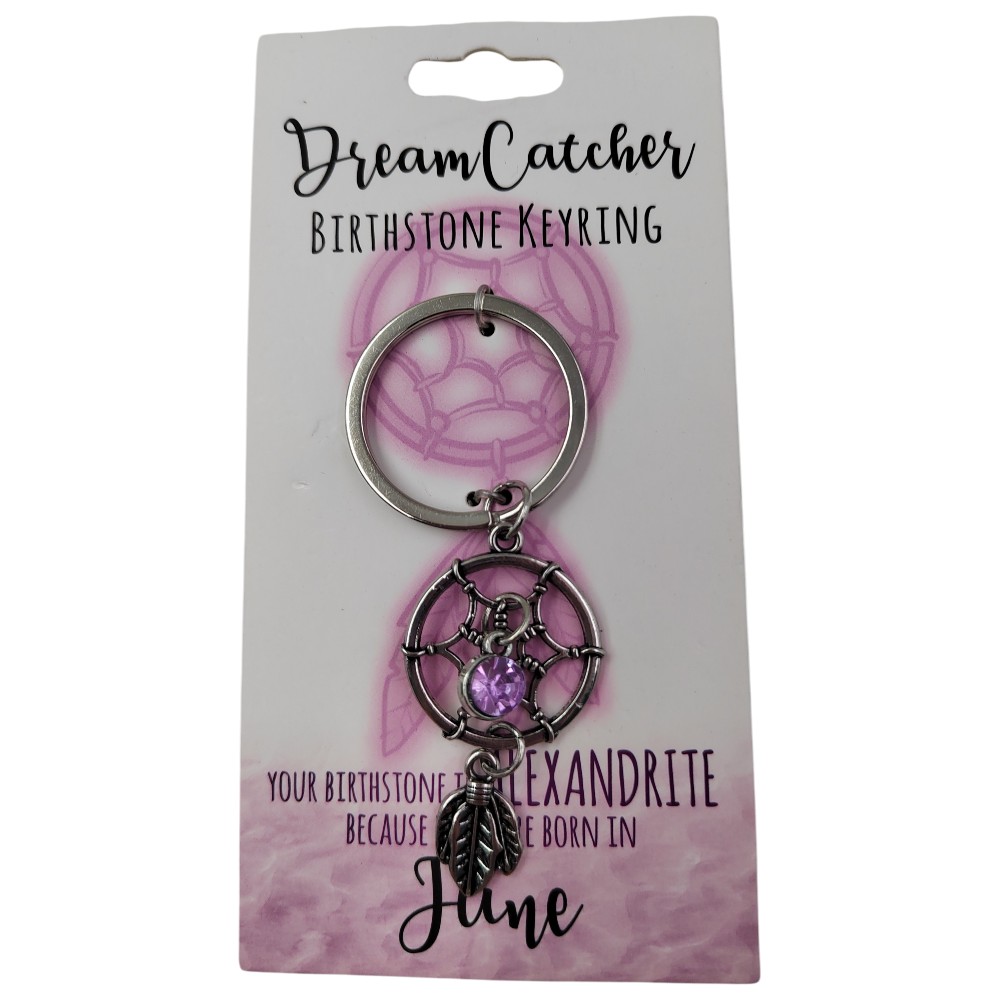June Dreamcatcher Keyring
