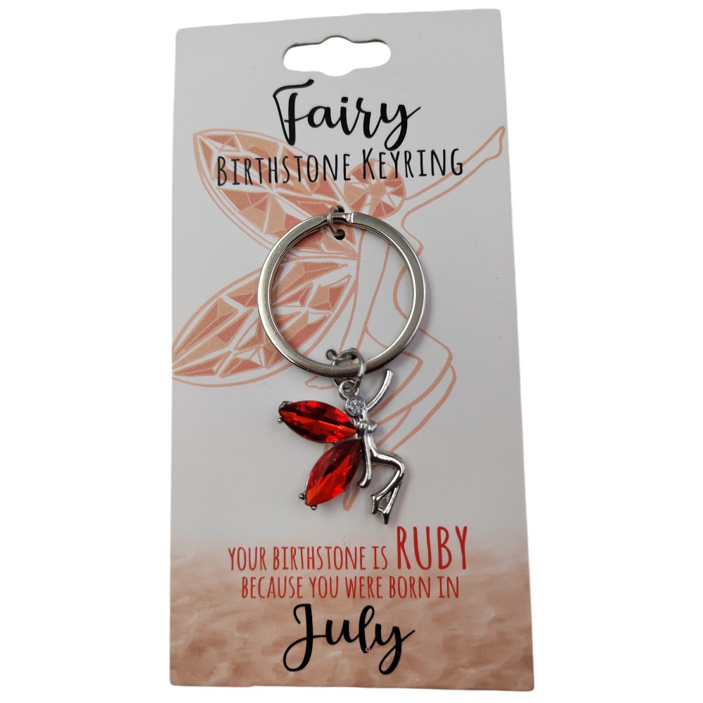 July Fairy Keyring