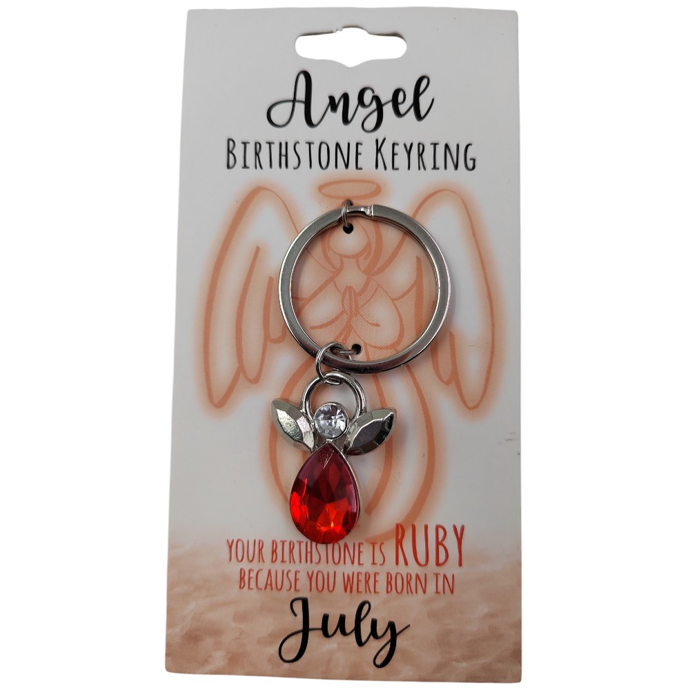 July Angel Keyring