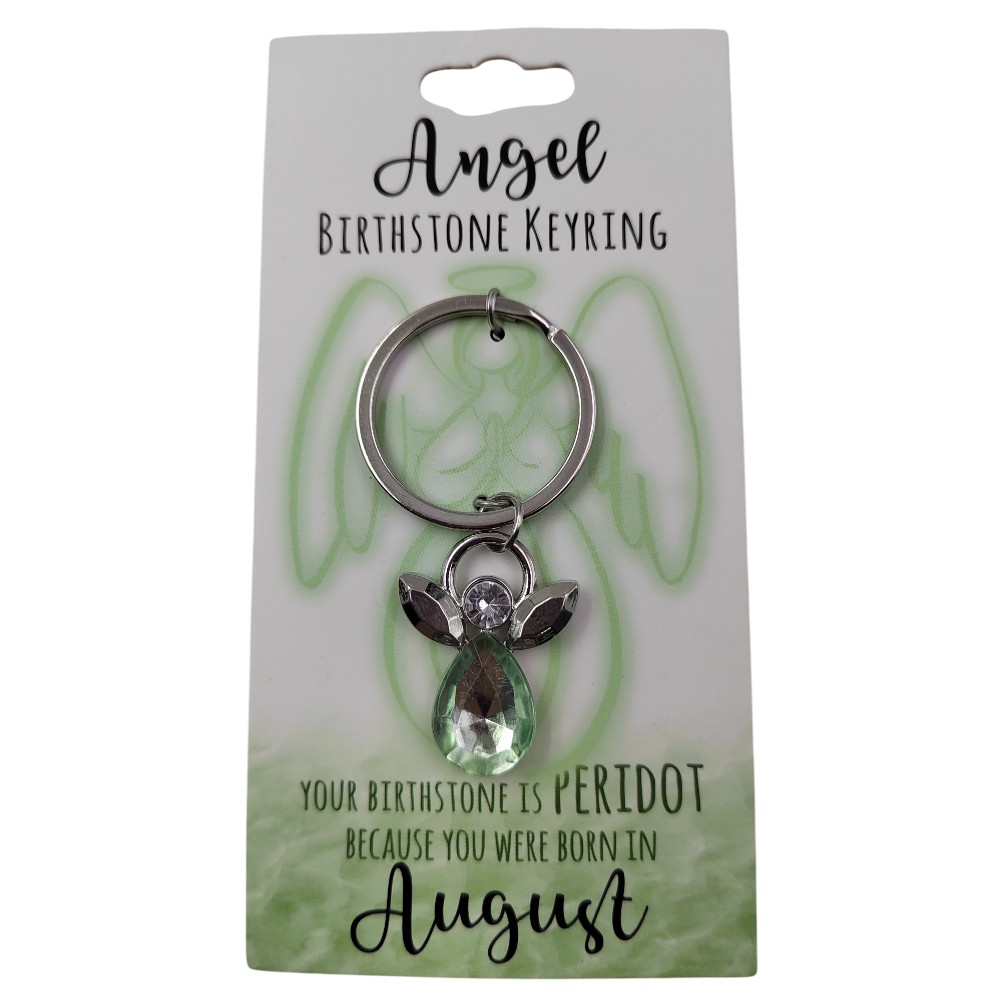 August Angel Keyring