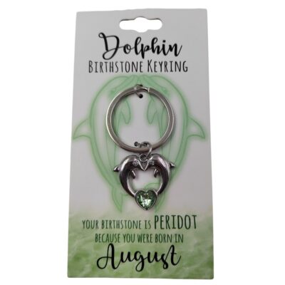 August Dolphin Keyring