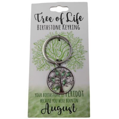 August Tree Of Life Keyring