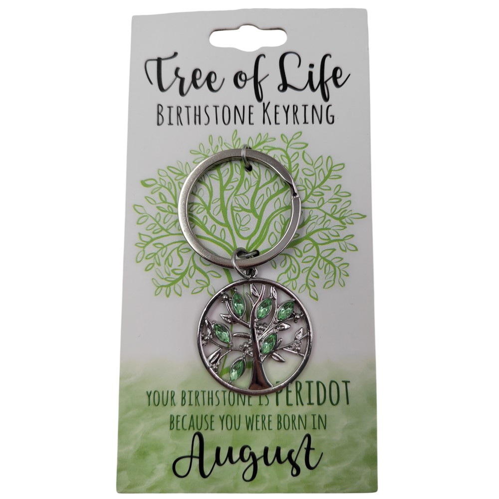 August Tree Of Life Keyring