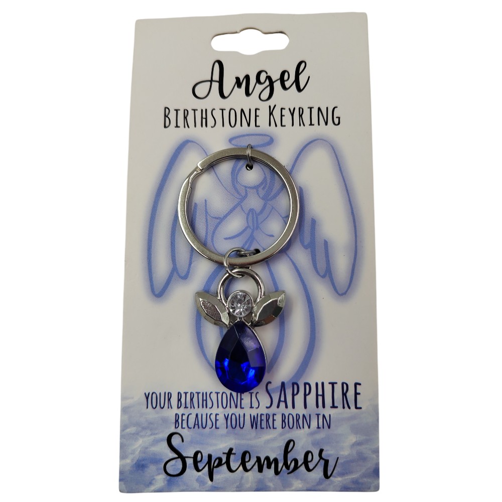 September Angel Keyring