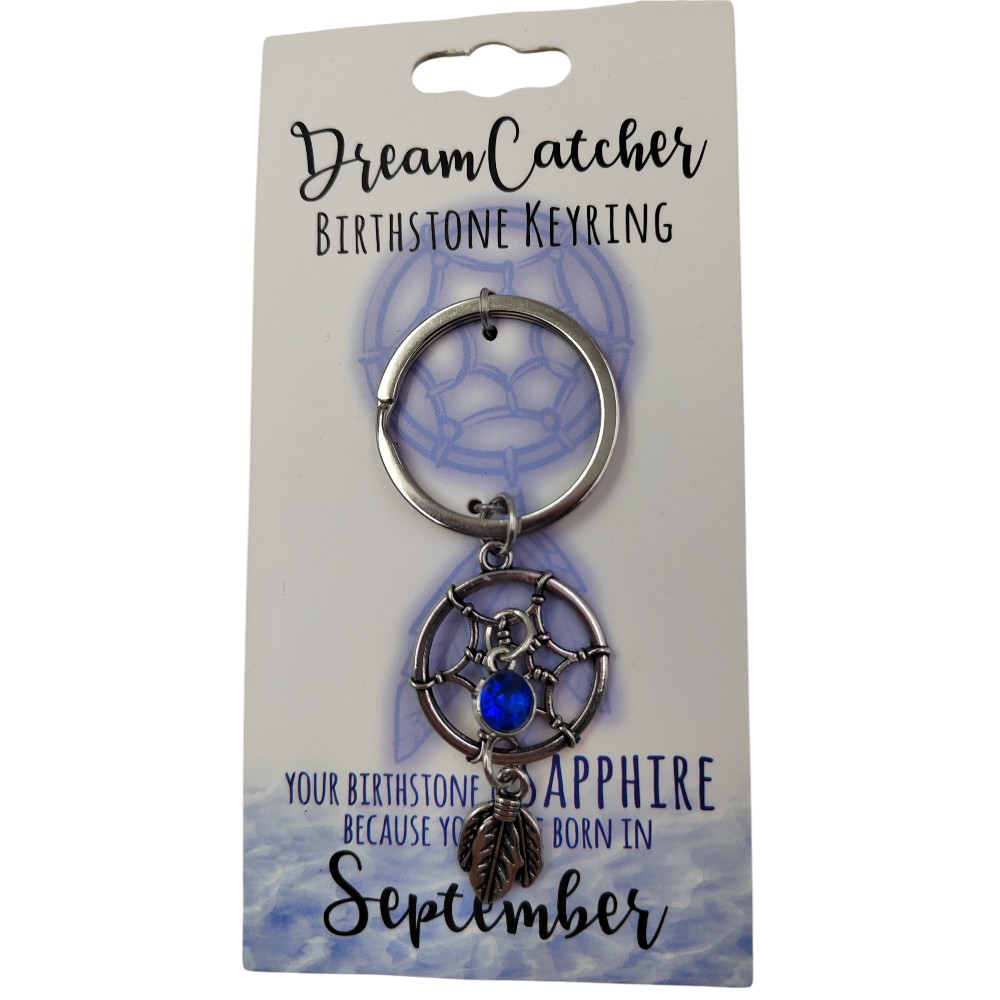 September Dreamcatcher Keyring