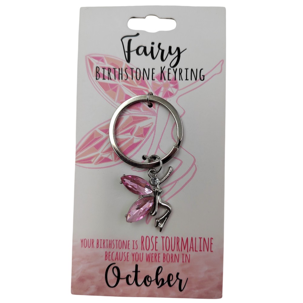 October Fairy Keyring