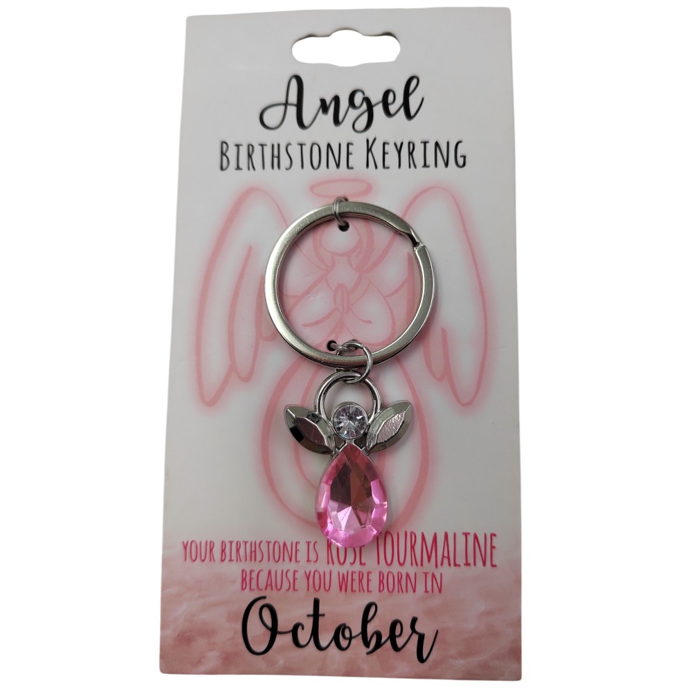 October Angel Keyring