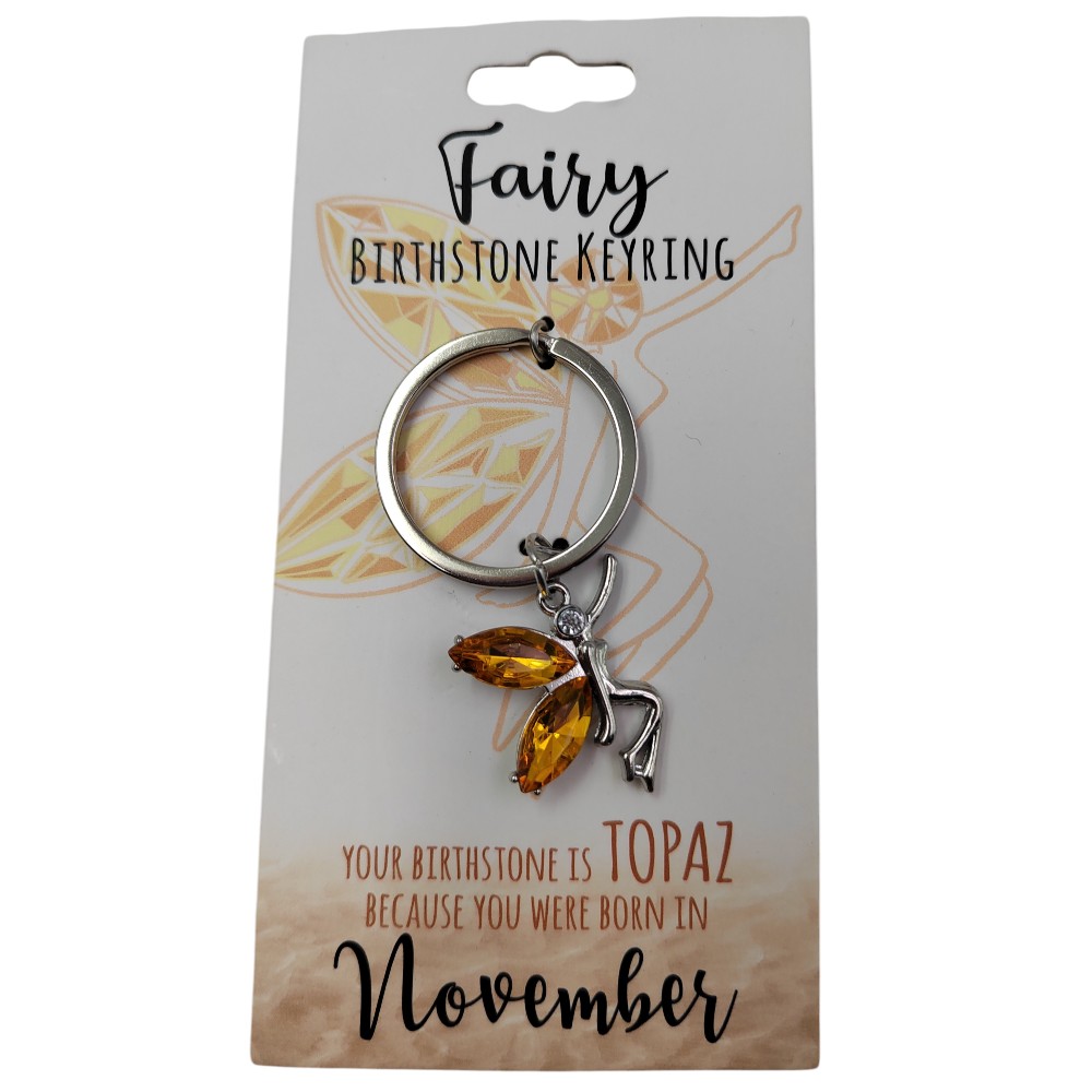 November Fairy Keyring