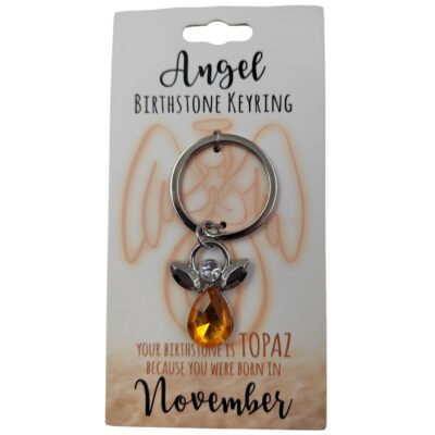 November Angel Keyring