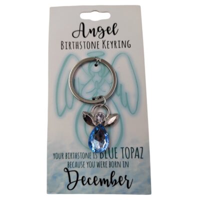 December Angel Keyring
