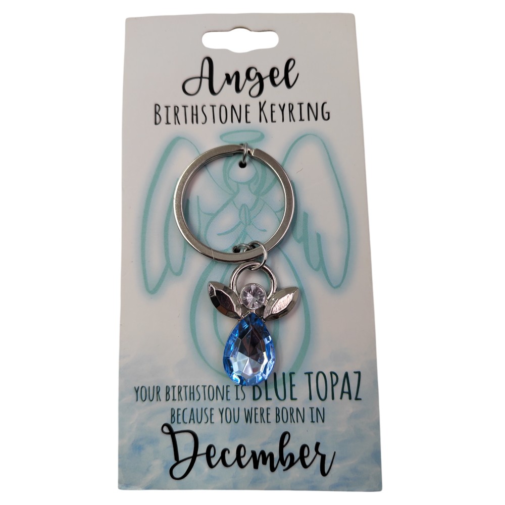December Angel Keyring