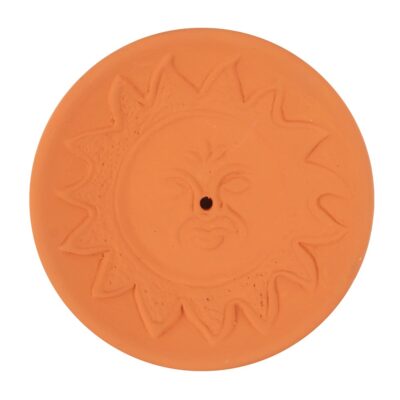 Sun Terracotta Incense Plate CLEARANCE