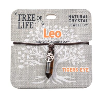 Leo Tigers Eye Necklace
