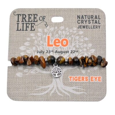 Leo Tigers Eye Bracelet