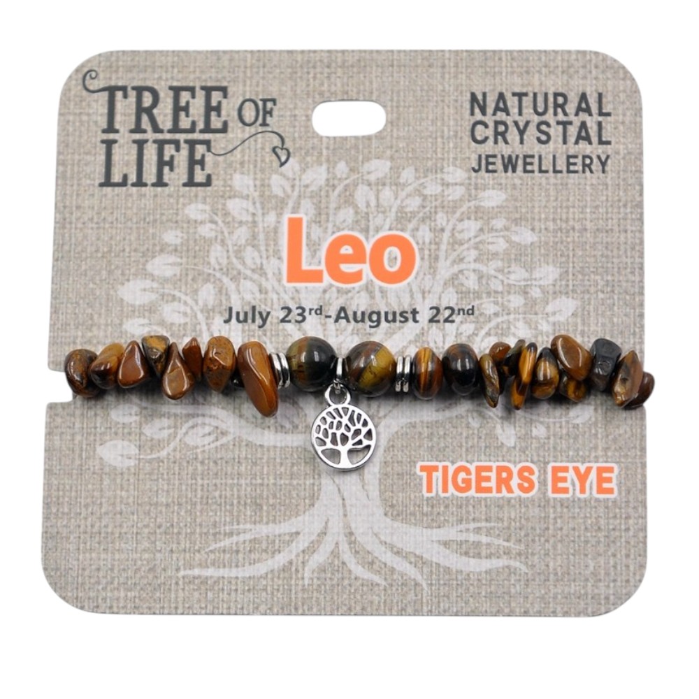 Leo Tigers Eye Bracelet