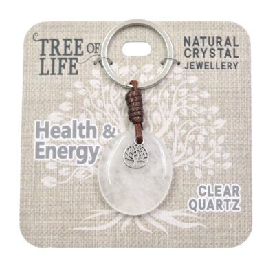 Health & Energy Clear Quartz Clear Quartz Keyring