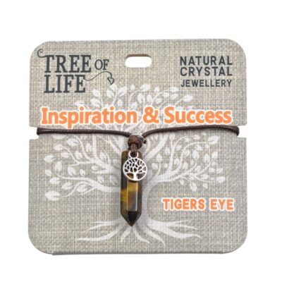 Inspiration & Success Tigers Eye Necklace