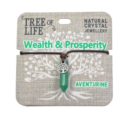 Wealth & Prosperity Aventurine Necklace