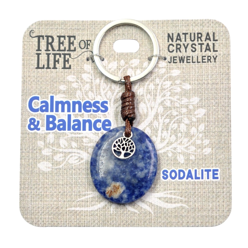 Calmness & Balance Sodalite Keyring