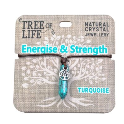 Energise & Strength Turquoise Necklace
