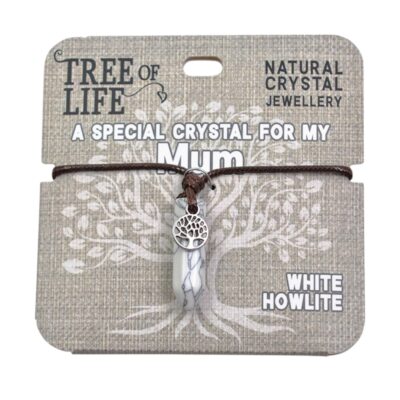 A Special Crystal For Mum White Howlite Necklace