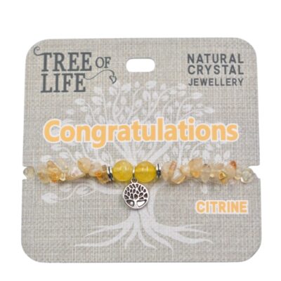 Congratulations Citrine Bracelet