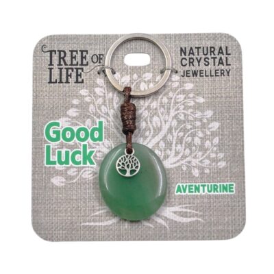 Good Luck Aventurine Keyring